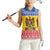 Moldova Christmas Women Sleeveless Polo Shirt Coat Of Arms Craciun fericit - Wonder Print Shop