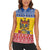 Moldova Christmas Women Sleeveless Polo Shirt Coat Of Arms Craciun fericit - Wonder Print Shop