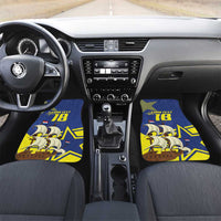 Curacao Football Pride Custom Car Mats La Familia Azul Go Champions - Wonder Print Shop