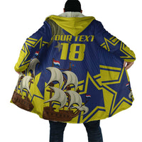 Curacao Football Pride Custom Cloak La Familia Azul Go Champions - Wonder Print Shop