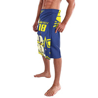 Curacao Football Pride Custom Lavalava La Familia Azul Go Champions - Wonder Print Shop