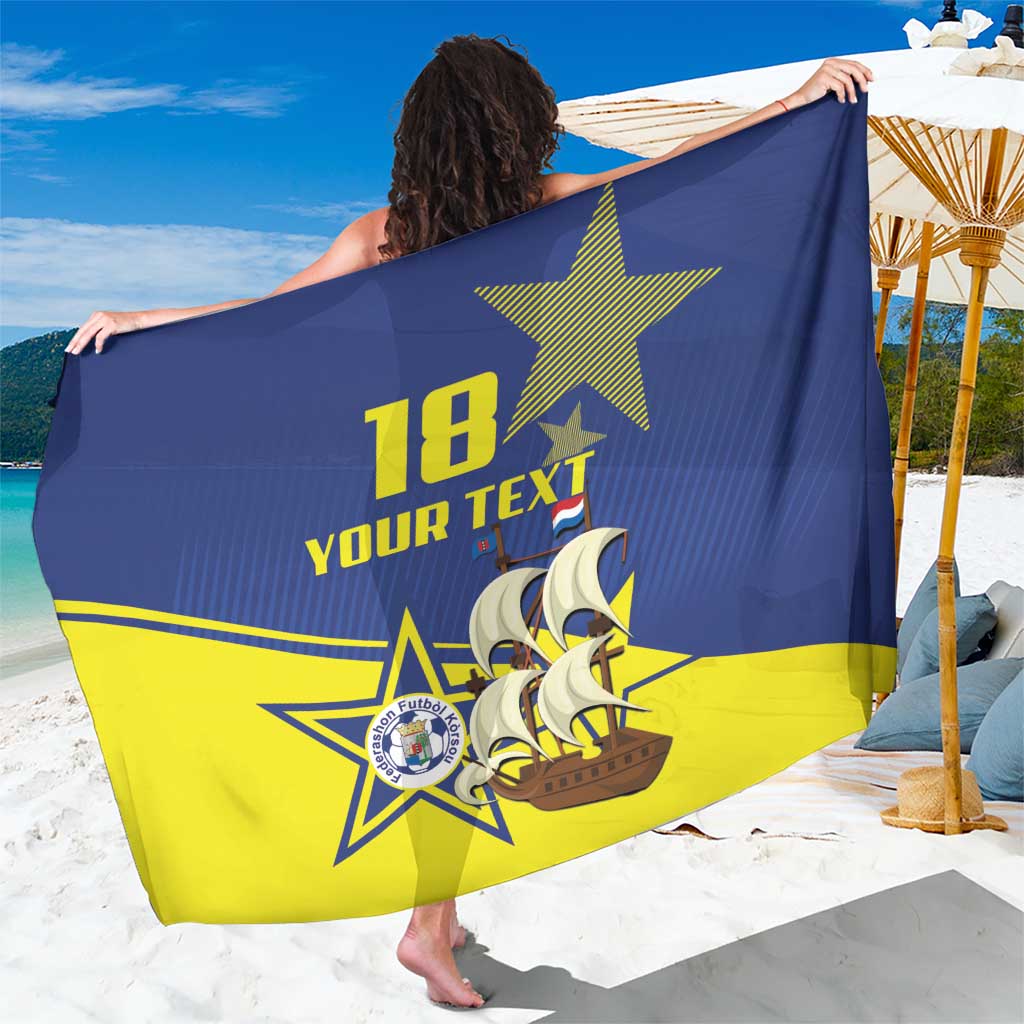 Curacao Football Pride Custom Sarong La Familia Azul Go Champions - Wonder Print Shop