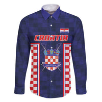 Custom Croatia Football Family Matching Tank Maxi Dress and Hawaiian Shirt Hrvatska Chessboard Heritage - Wonder Print Shop
