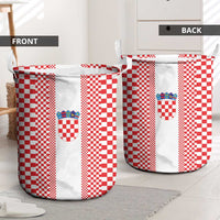 Croatia Football Laundry Basket Vatreni Hrvatska Sporty Style - Wonder Print Shop