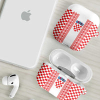Croatia Football AirPods Case Vatreni Hrvatska Sporty Style - Wonder Print Shop