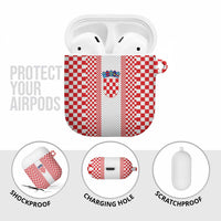 Croatia Football AirPods Case Vatreni Hrvatska Sporty Style - Wonder Print Shop