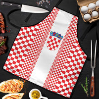 Croatia Football Apron Vatreni Hrvatska Sporty Style - Wonder Print Shop