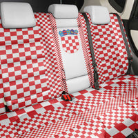 Croatia Football Back Car Seat Cover Vatreni Hrvatska Sporty Style - Wonder Print Shop