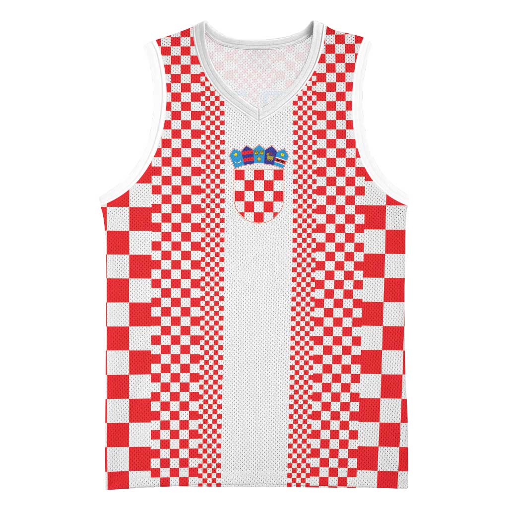 Custom Croatia Football Basketball Jersey Vatreni Hrvatska Sporty Style - Wonder Print Shop
