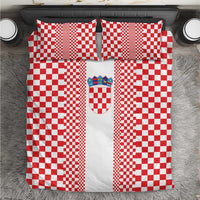 Croatia Football Bedding Set Vatreni Hrvatska Sporty Style - Wonder Print Shop