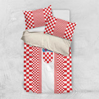 Croatia Football Bedding Set Vatreni Hrvatska Sporty Style - Wonder Print Shop