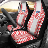 Croatia Football Car Seat Cover Vatreni Hrvatska Sporty Style - Wonder Print Shop