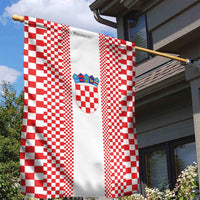 Croatia Football Garden Flag Vatreni Hrvatska Sporty Style - Wonder Print Shop