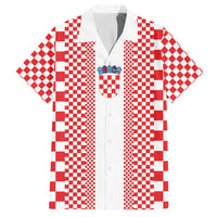 Custom Croatia Football Hawaiian Shirt Vatreni Hrvatska Sporty Style - Wonder Print Shop