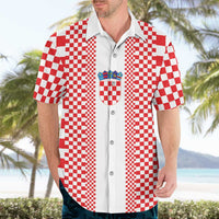 Custom Croatia Football Hawaiian Shirt Vatreni Hrvatska Sporty Style - Wonder Print Shop