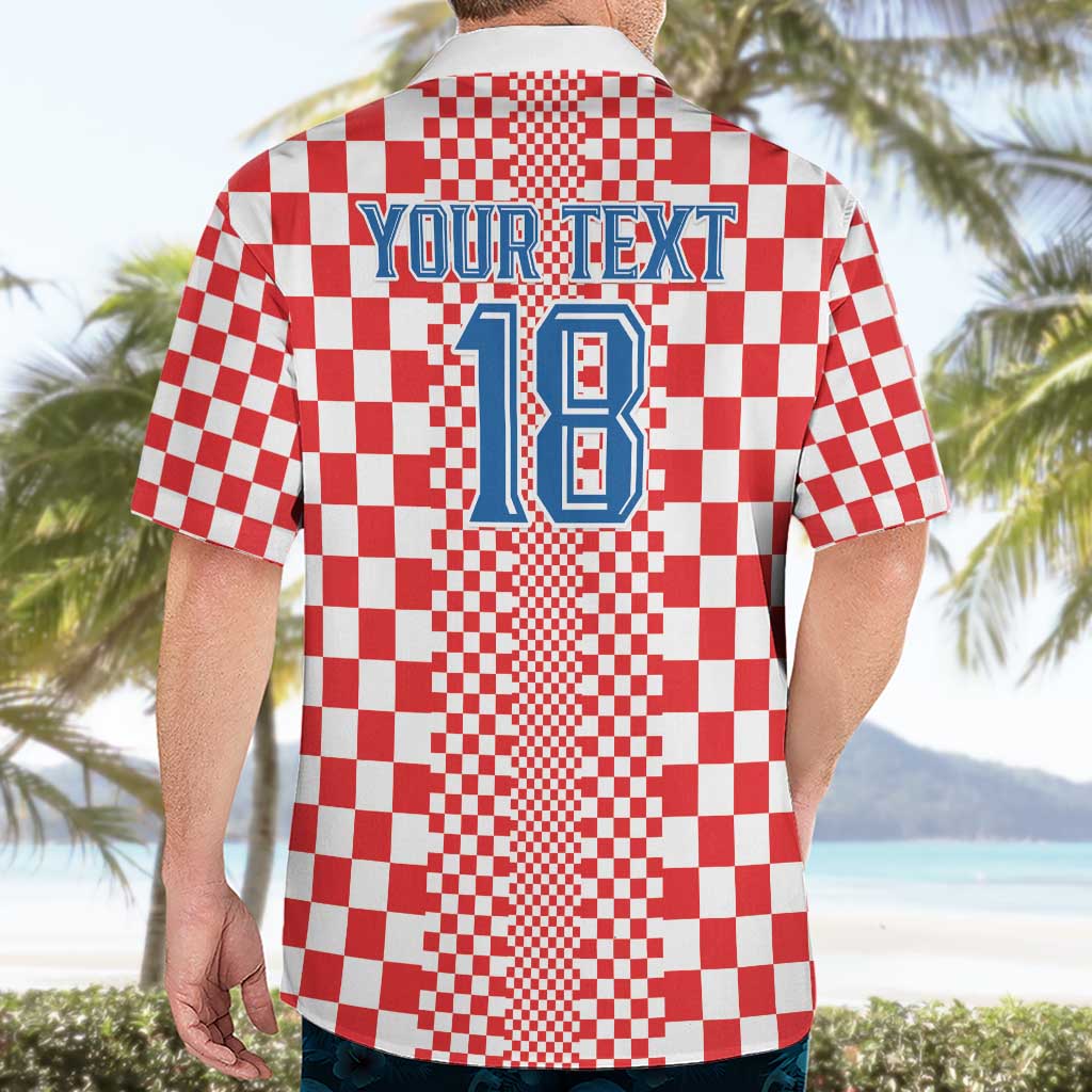 Custom Croatia Football Hawaiian Shirt Vatreni Hrvatska Sporty Style - Wonder Print Shop
