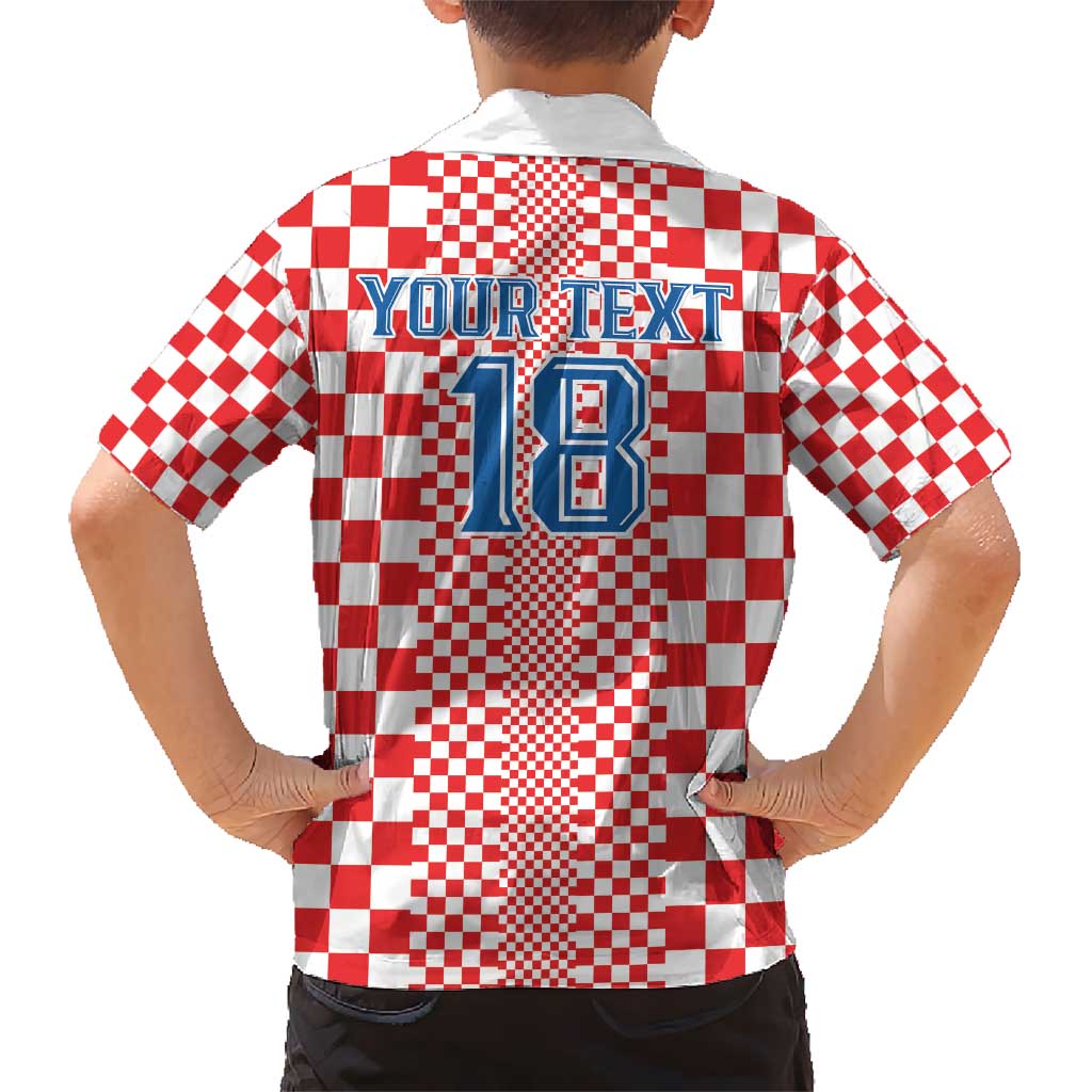 Custom Croatia Football Hawaiian Shirt Vatreni Hrvatska Sporty Style - Wonder Print Shop