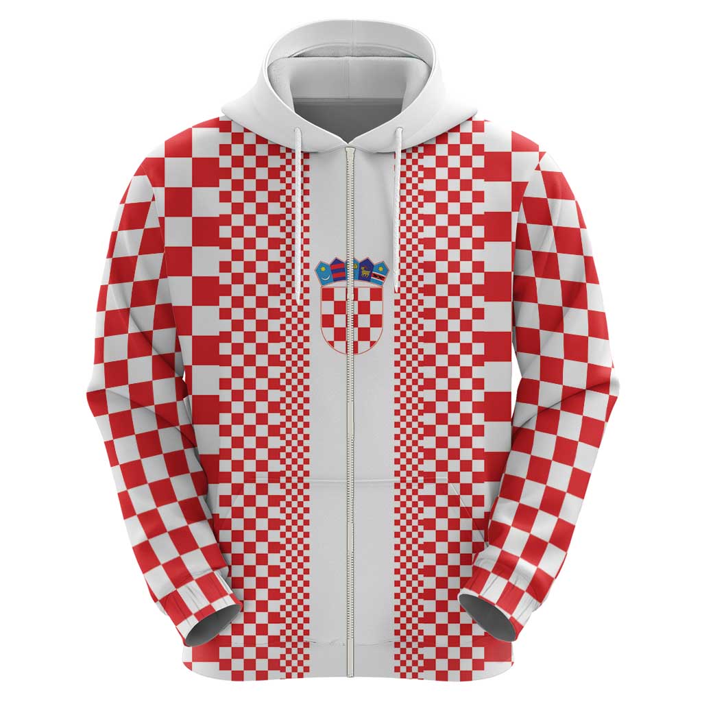 Custom Croatia Football Hoodie Vatreni Hrvatska Sporty Style - Wonder Print Shop