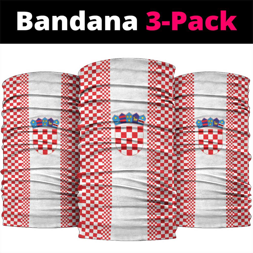 Croatia Football Neck Gaiter Vatreni Hrvatska Sporty Style - Wonder Print Shop