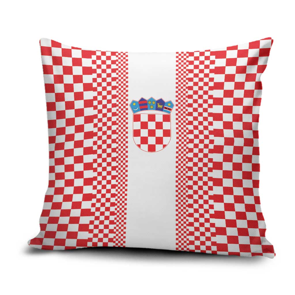 Croatia Football Pillow Cover Vatreni Hrvatska Sporty Style - Wonder Print Shop