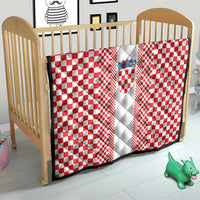 Croatia Football Quilt Vatreni Hrvatska Sporty Style - Wonder Print Shop