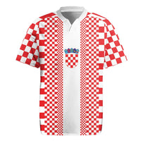 Custom Croatia Football Rugby Jersey Vatreni Hrvatska Sporty Style - Wonder Print Shop