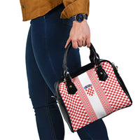 Croatia Football Shoulder Handbag Vatreni Hrvatska Sporty Style - Wonder Print Shop