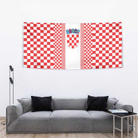 Croatia Football Tapestry Vatreni Hrvatska Sporty Style - Wonder Print Shop