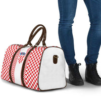 Croatia Football Travel Bag Vatreni Hrvatska Sporty Style - Wonder Print Shop