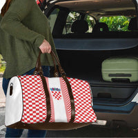 Croatia Football Travel Bag Vatreni Hrvatska Sporty Style - Wonder Print Shop