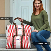 Croatia Football Travel Bag Vatreni Hrvatska Sporty Style - Wonder Print Shop