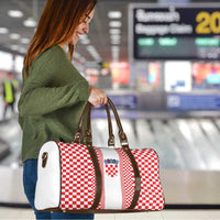 Croatia Football Travel Bag Vatreni Hrvatska Sporty Style - Wonder Print Shop