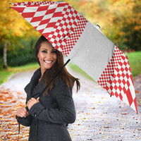 Croatia Football Umbrella Vatreni Hrvatska Sporty Style - Wonder Print Shop