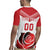 Custom England Rugby Rugby Jersey Red Rose Sporty Style - Wonder Print Shop