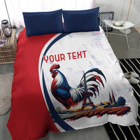Personalized France Bedding Set French Rooster With Eiffel Tower - Wonder Print Shop