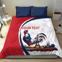 Personalized France Bedding Set French Rooster With Eiffel Tower - Wonder Print Shop
