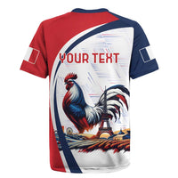 Personalized France Rugby Jersey French Rooster With Eiffel Tower - Wonder Print Shop