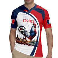 Personalized France Rugby Jersey French Rooster With Eiffel Tower - Wonder Print Shop