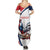 Personalized France Summer Maxi Dress French Rooster With Eiffel Tower - Wonder Print Shop