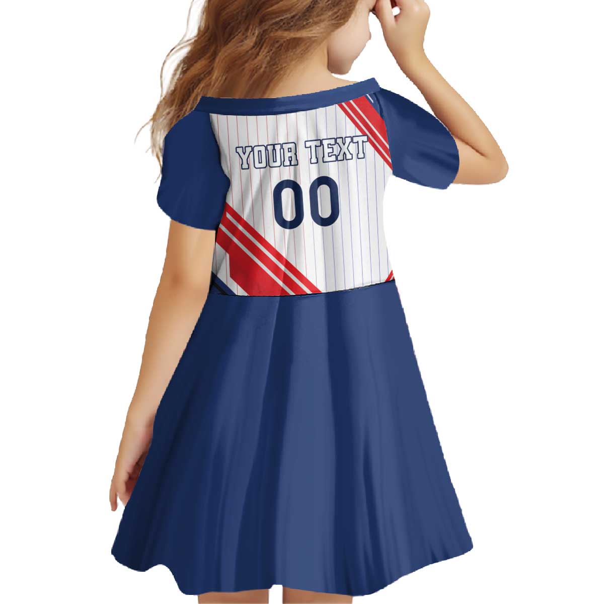 Custom French Football Family Matching Off The Shoulder Long Sleeve Dress and Hawaiian Shirt France Rooster Mascot Come On Champions - Wonder Print Shop