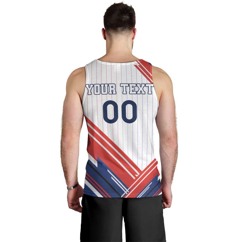 Custom French Football Men Tank Top France Rooster Mascot Come On Champions - Wonder Print Shop