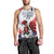 Custom French Football Men Tank Top France Rooster Mascot Come On Champions - Wonder Print Shop