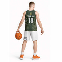 Custom Mexico Football Basketball Jersey Aztec Pattern Eagle - Wonder Print Shop