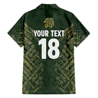 Custom Mexico Football Family Matching Mermaid Dress and Hawaiian Shirt Aztec Pattern Eagle - Wonder Print Shop