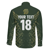 Custom Mexico Football Family Matching Mermaid Dress and Hawaiian Shirt Aztec Pattern Eagle - Wonder Print Shop
