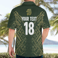 Custom Mexico Football Hawaiian Shirt Aztec Pattern Eagle - Wonder Print Shop