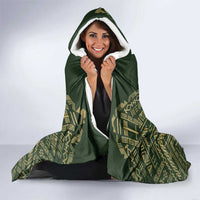 Mexico Football Hooded Blanket Aztec Pattern Eagle - Wonder Print Shop
