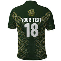 Custom Mexico Football Polo Shirt Aztec Pattern Eagle - Wonder Print Shop