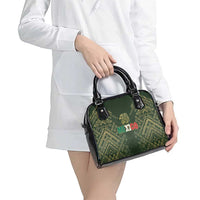 Mexico Football Shoulder Handbag Aztec Pattern Eagle - Wonder Print Shop
