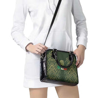Mexico Football Shoulder Handbag Aztec Pattern Eagle - Wonder Print Shop